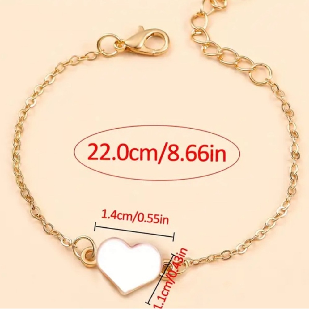 Geneva Watch and Heart Bracelet Set - Picture 5 of 5